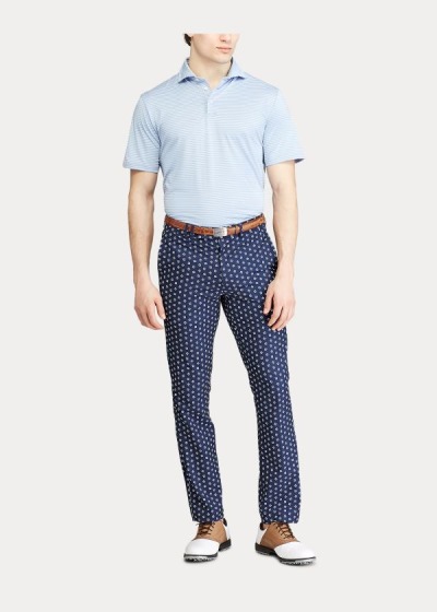 Calças Ralph Lauren Tailored Fit Stretch Homem 79485-QVIU